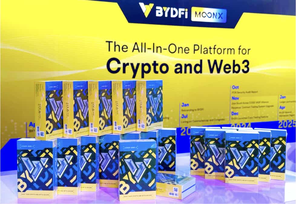 BYDFi Partners with Ledger to Launch Limited Edition Hardware Wallet, Debuts at TOKEN2049 Dubai
